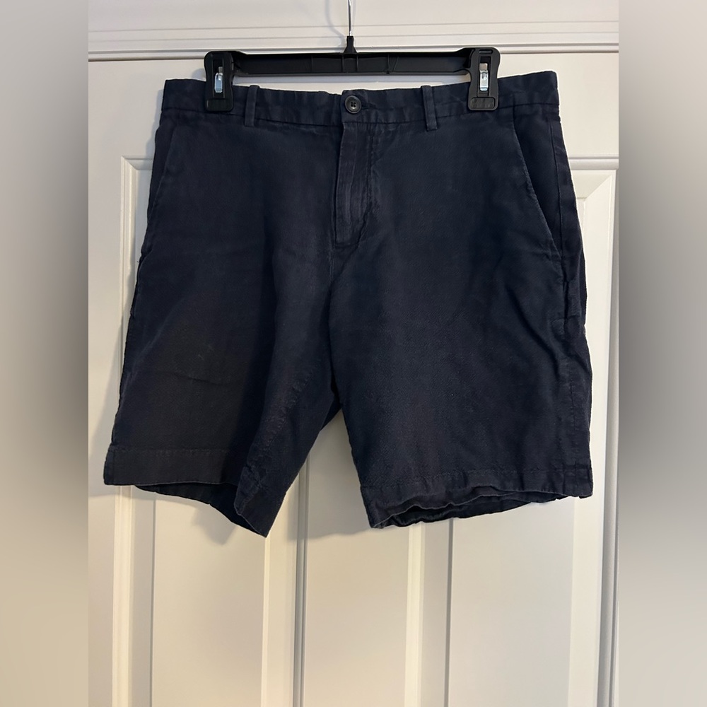 Perry Ellis Portfolio Navy Dress Shorts